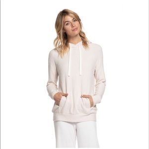 Barefoot Dreams CozyChic Lite Hoodie - Light Pink